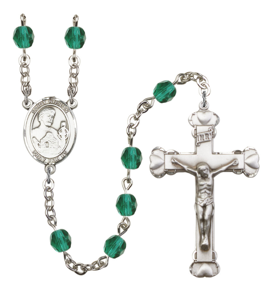 St. Kieran Birthstone Rosary for Women