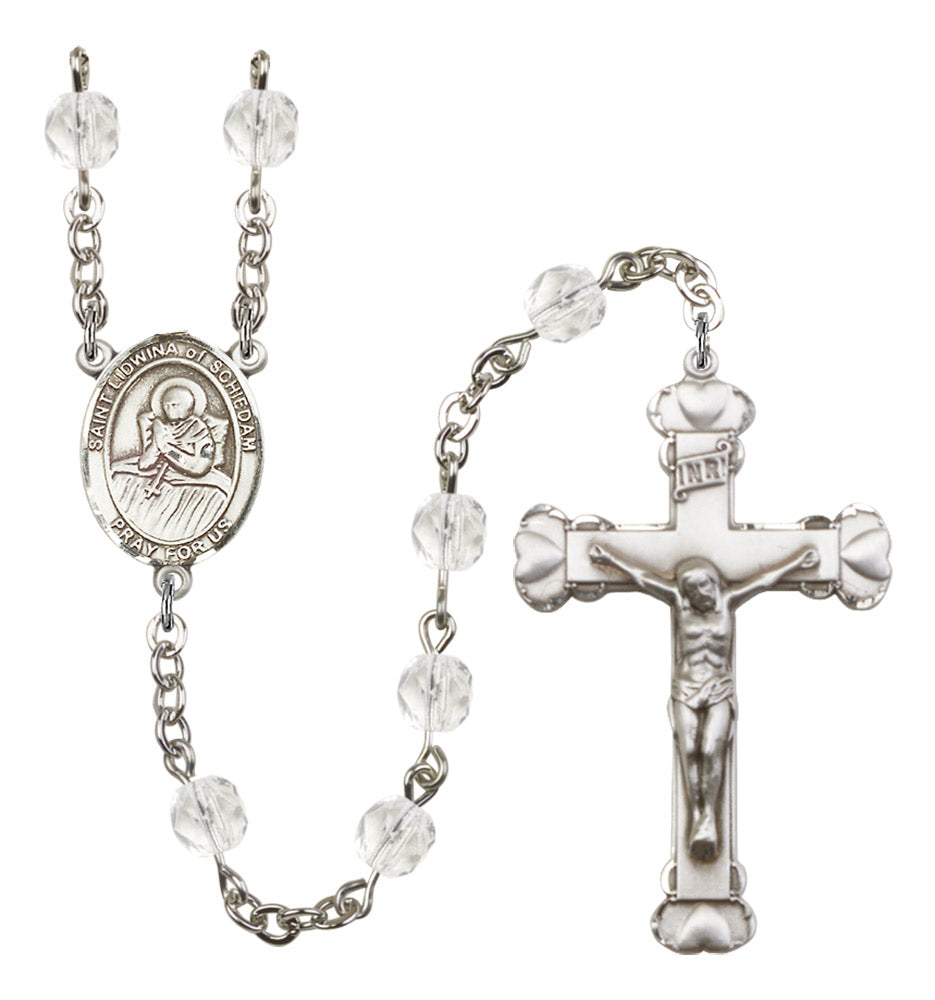 St. Lidwina of Schiedam Birthstone Rosary for Women