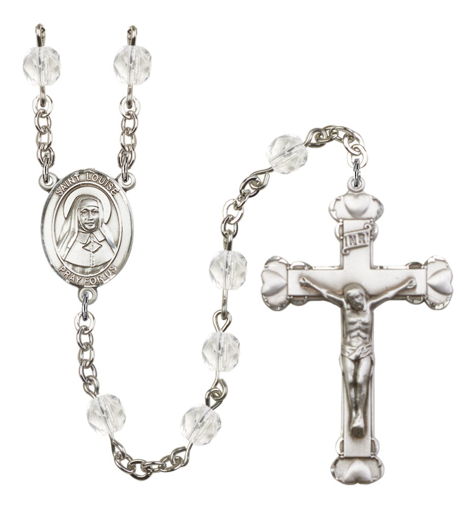 St. Louise de Marillac Birthstone Rosary for Women