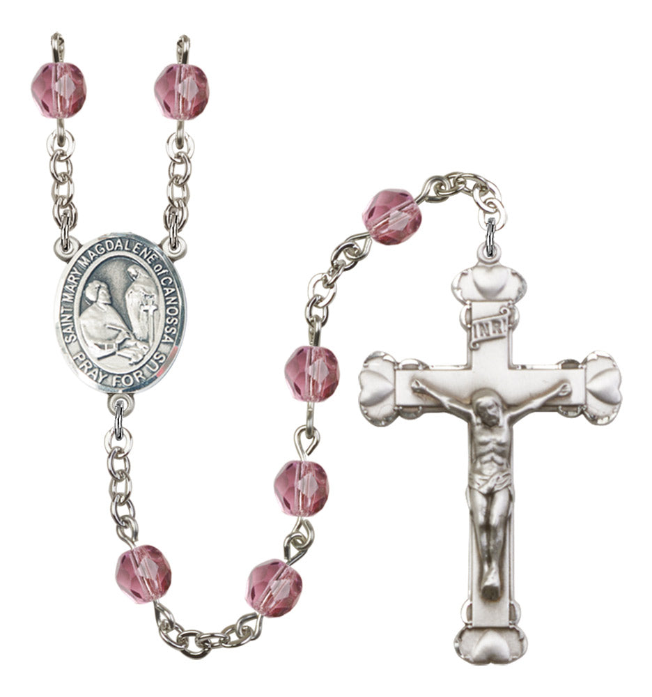 St. Mary Magdalene of Canossa Birthstone Rosary for Women