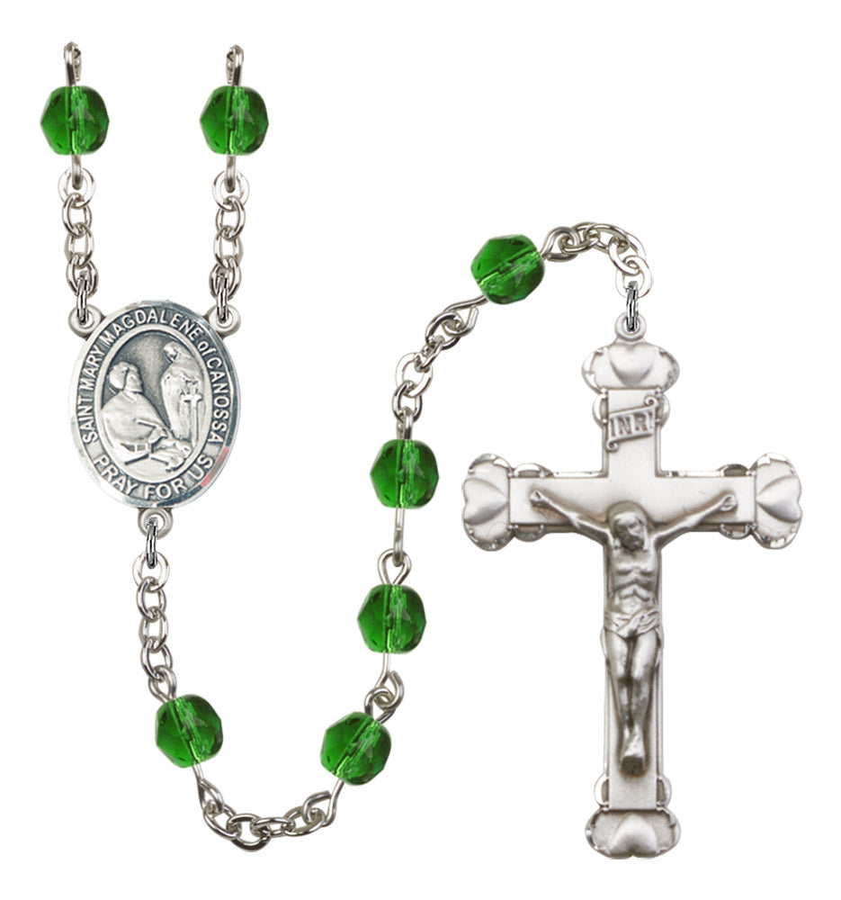 St. Mary Magdalene of Canossa Birthstone Rosary for Women