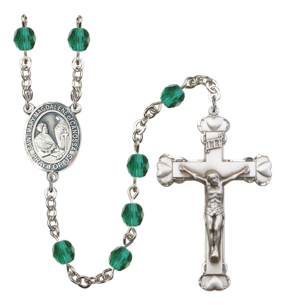 St. Mary Magdalene of Canossa Birthstone Rosary for Women