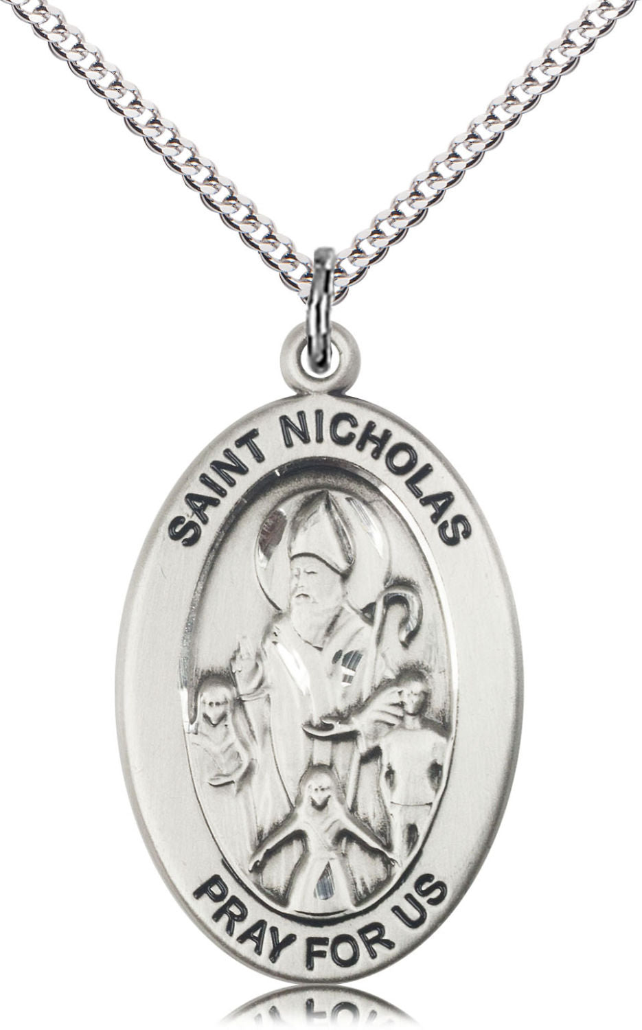 St. Nicholas of Children Necklace for Women