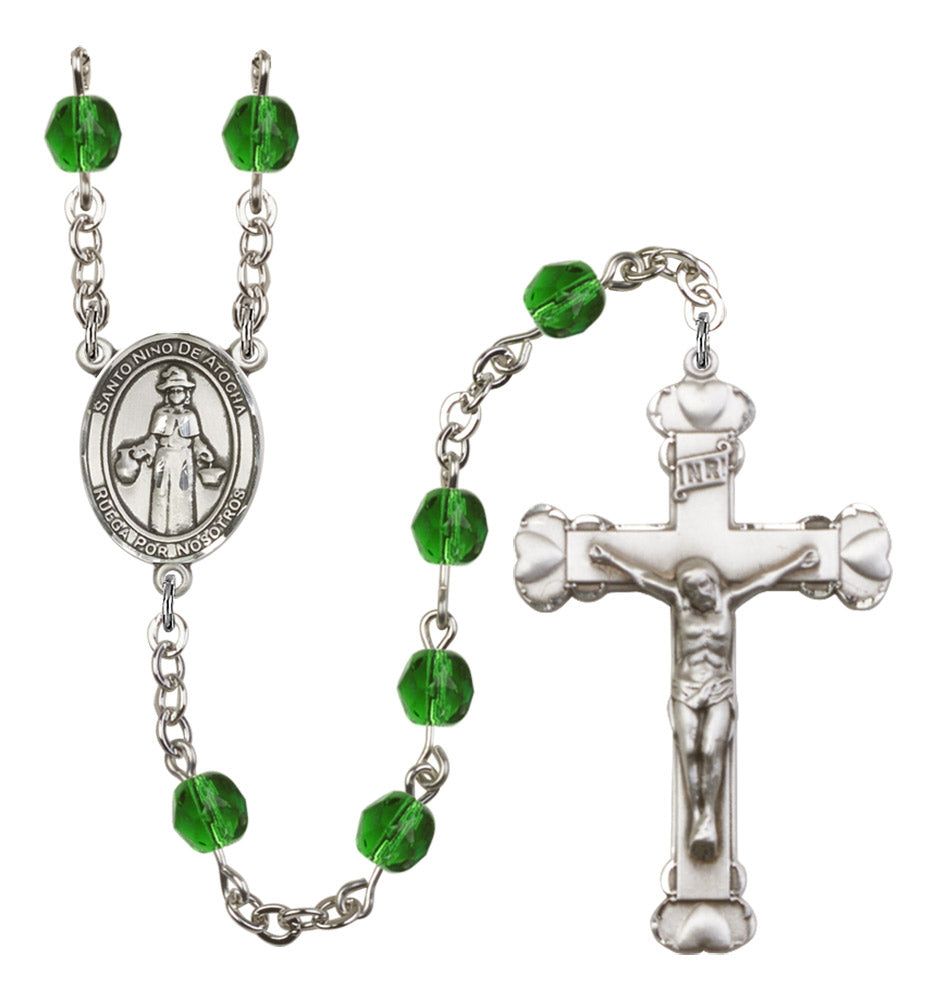 St. Nino de Atocha Birthstone Rosary for Women