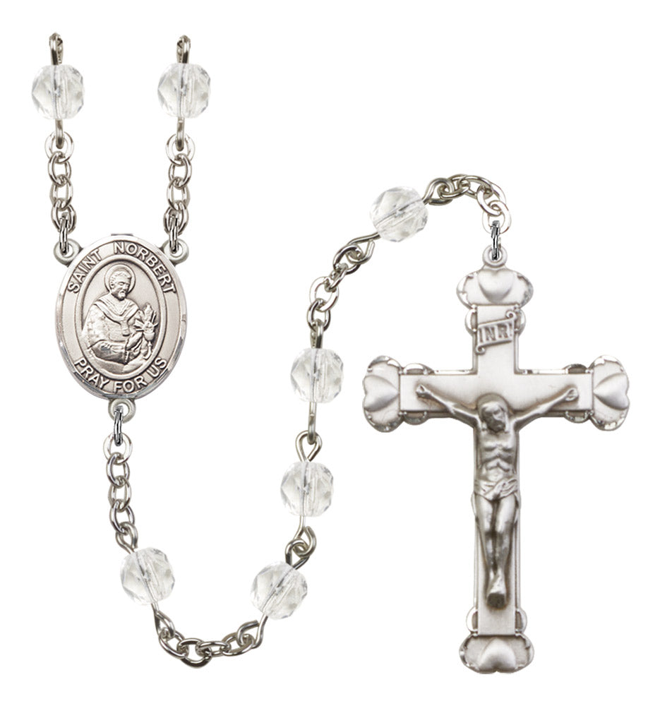 St. Norbert of Xanten Birthstone Rosary for Women