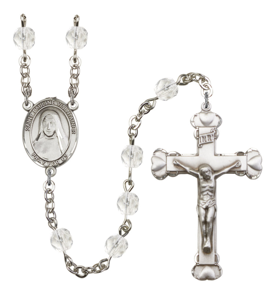 St. Pauline Visintainer Birthstone Rosary for Women