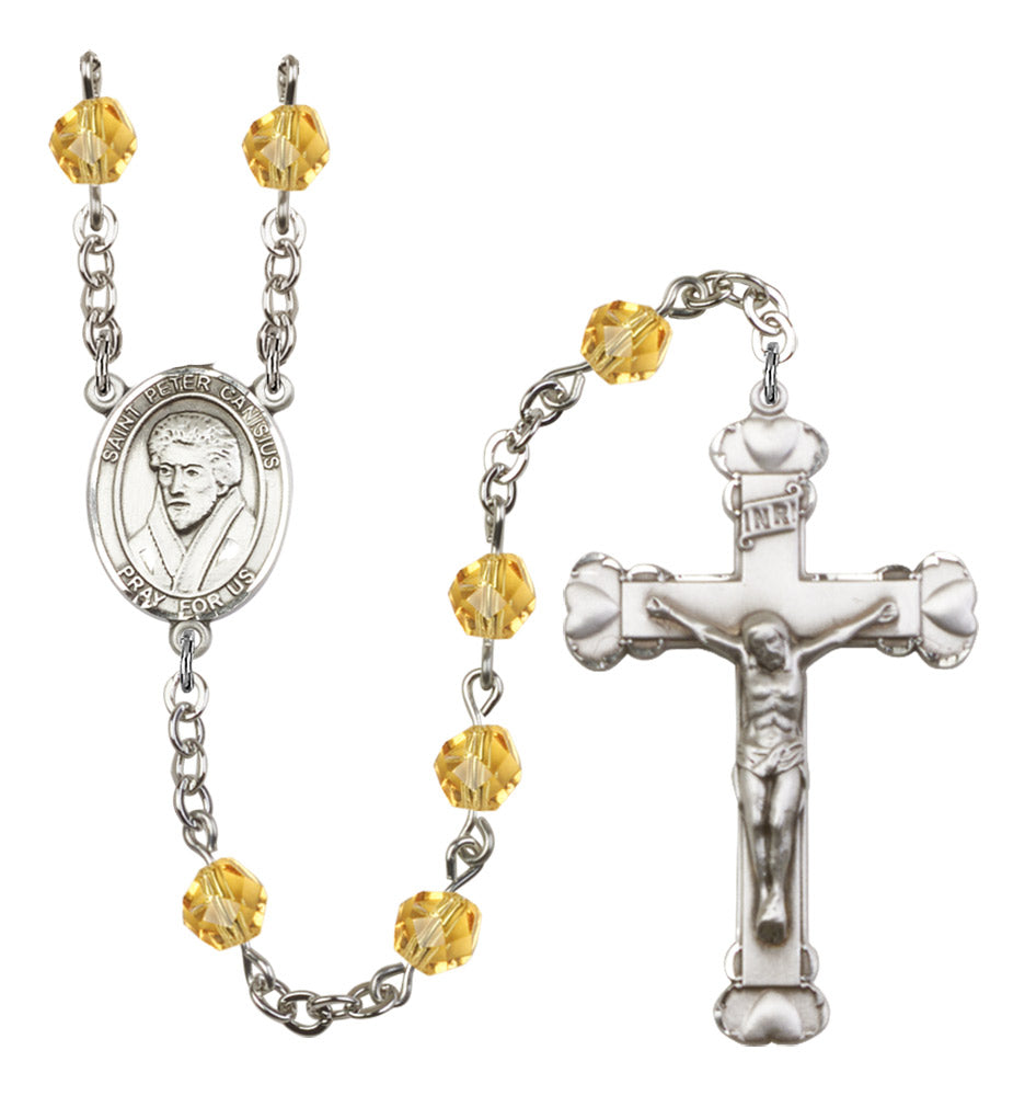 St. Peter Canisius Birthstone Rosary for Women