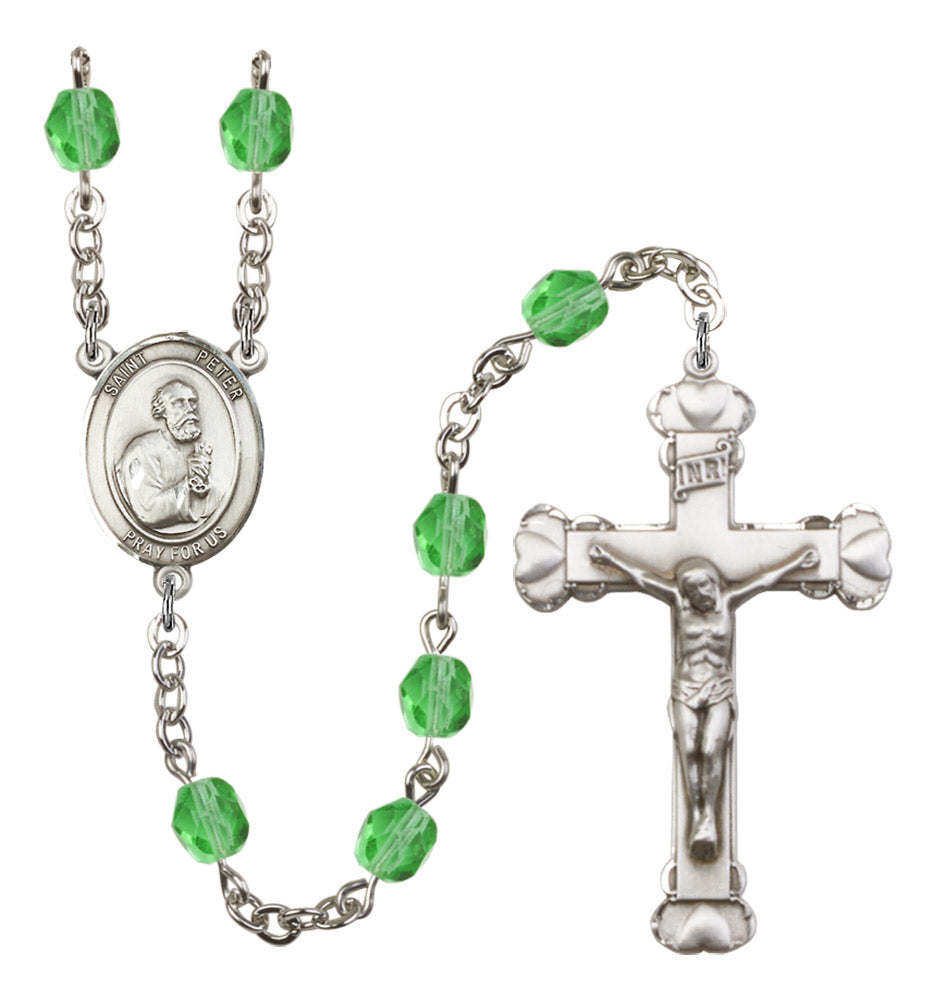 St. Peter the Apostle Birthstone Rosary for Women