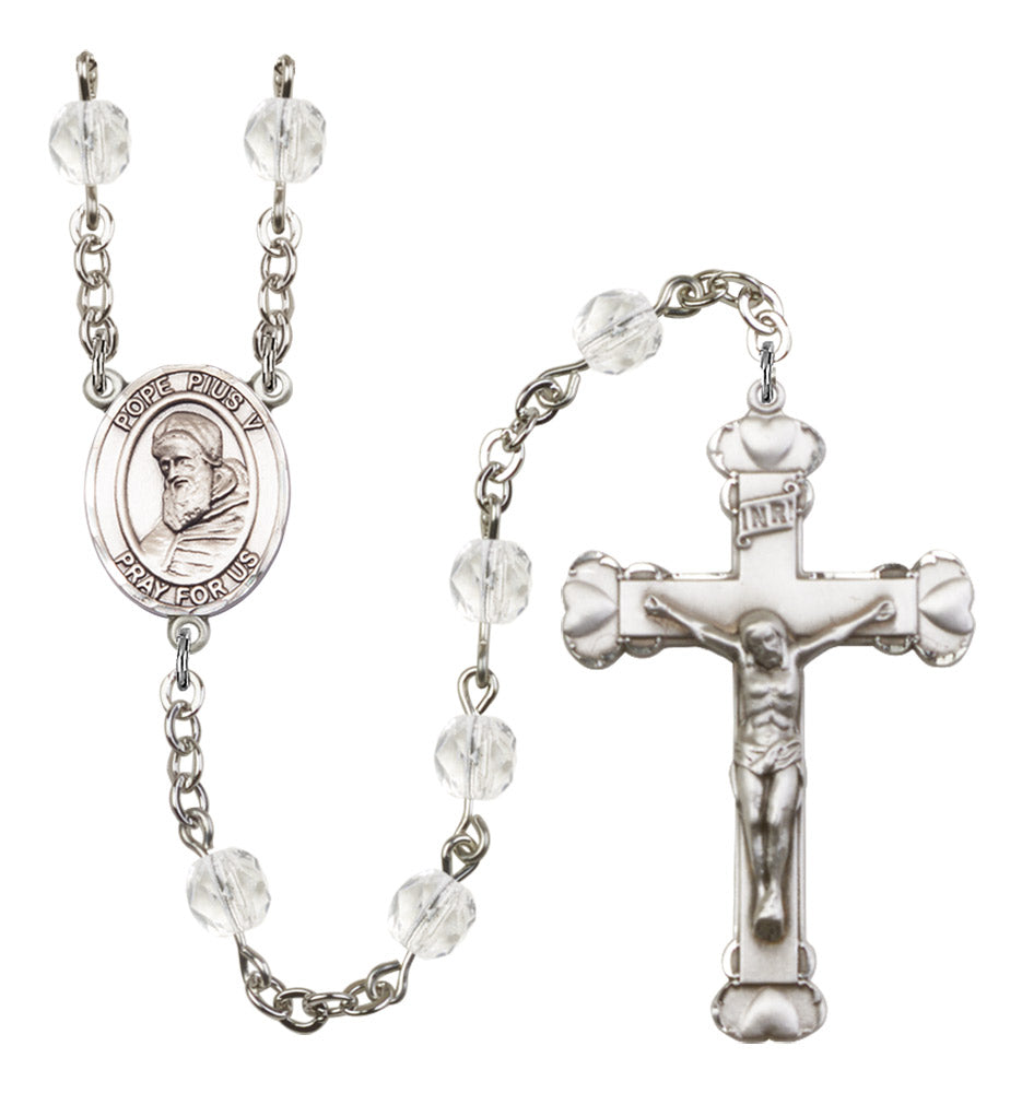 St. Pius X Birthstone Rosary for Women