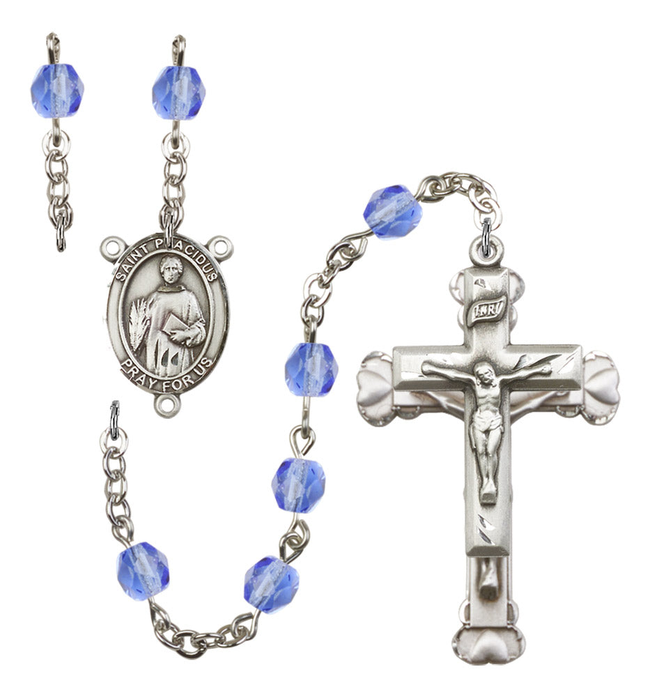 St. Placidus Birthstone Rosary for Women