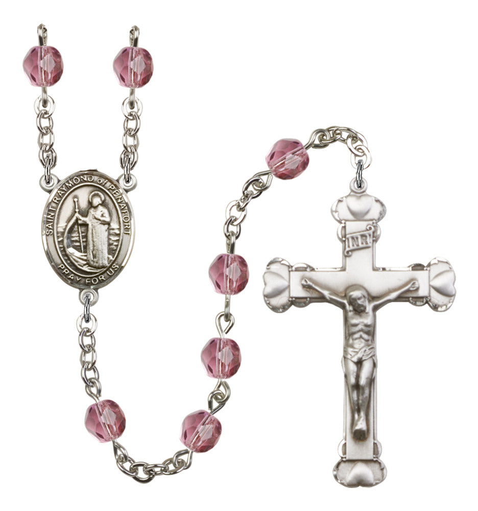 St. Raymond of Penafort Birthstone Rosary for Women