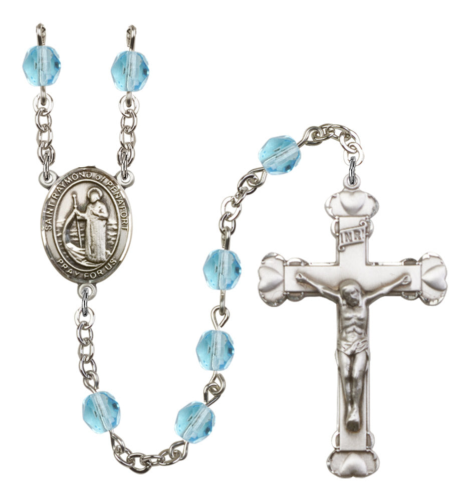 St. Raymond of Penafort Birthstone Rosary for Women