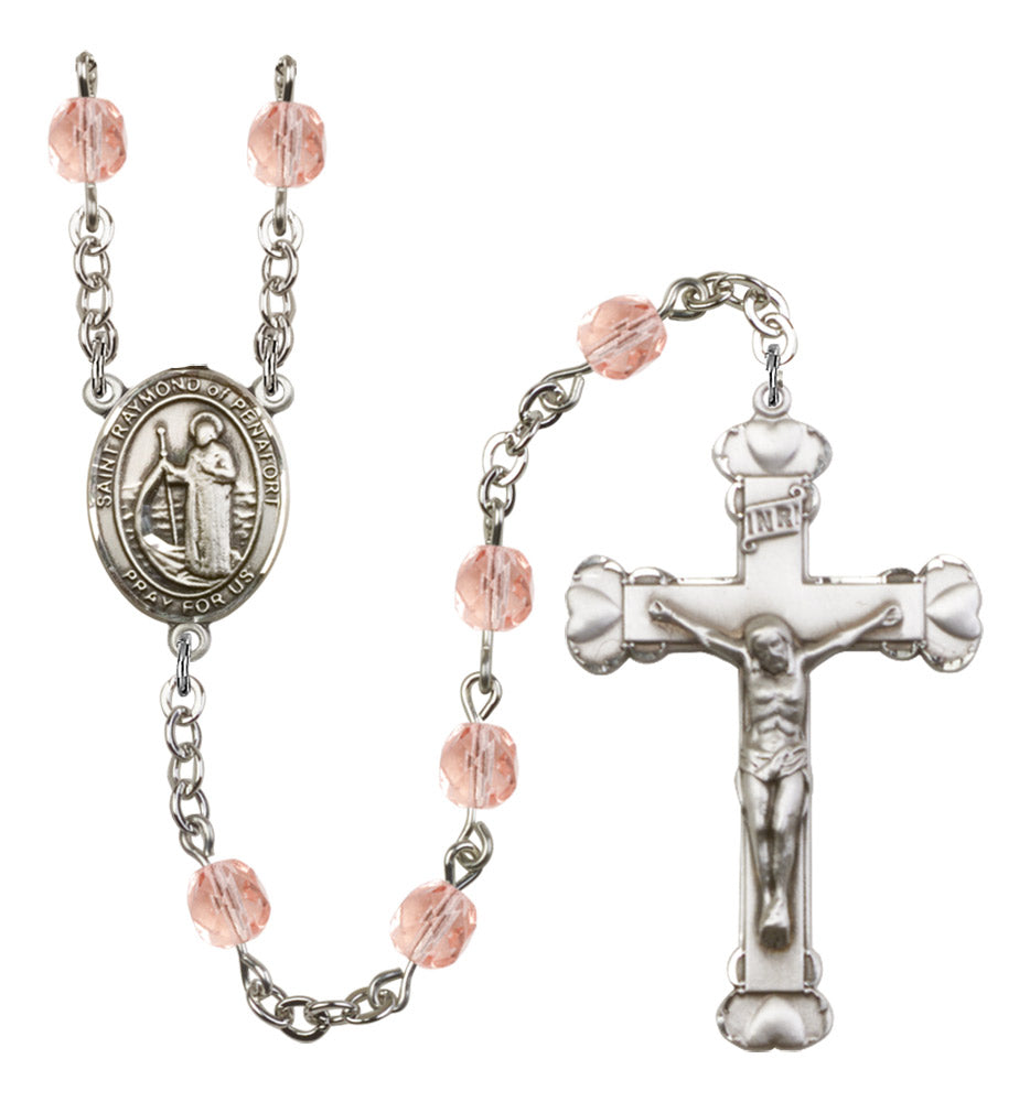 St. Raymond of Penafort Birthstone Rosary for Women