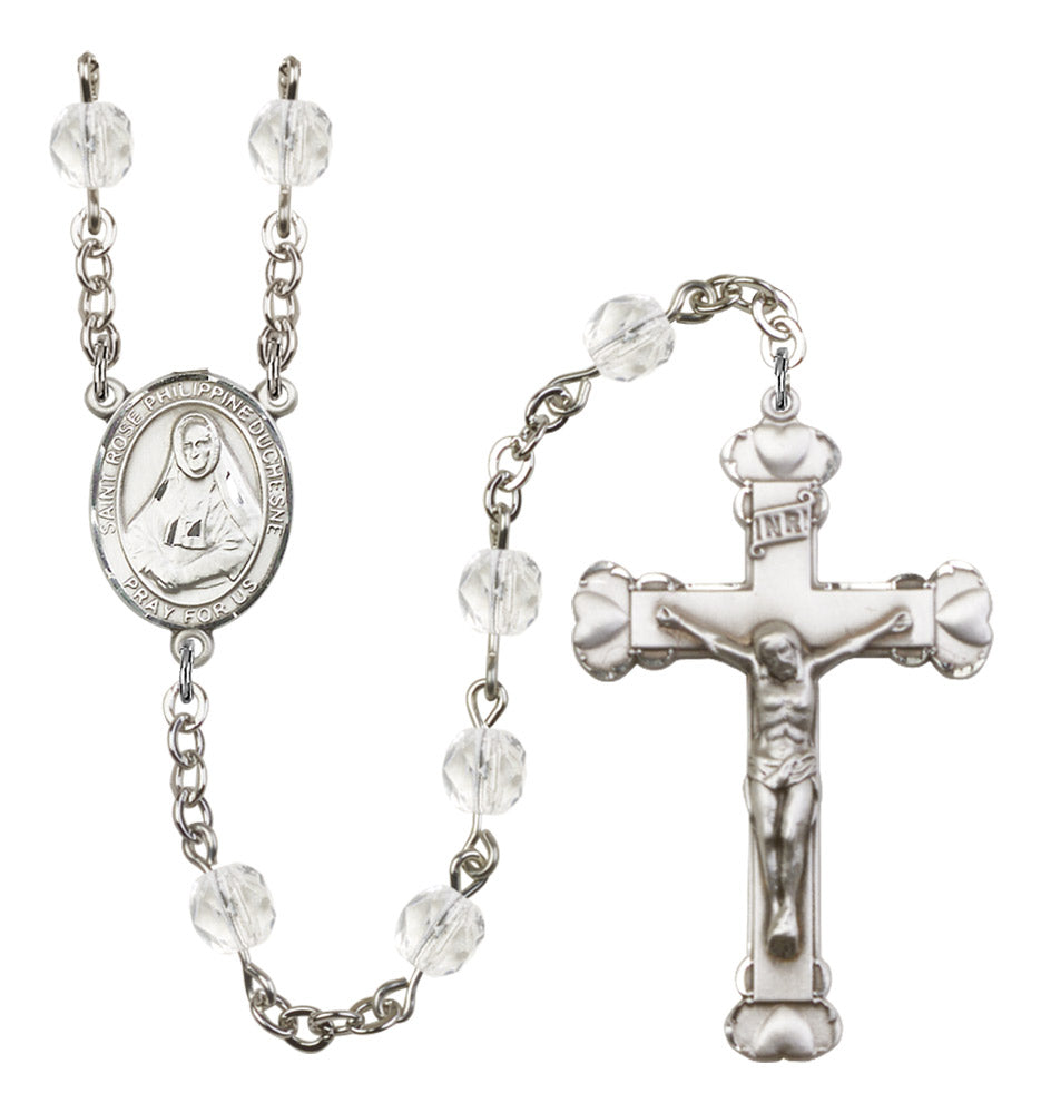 St. Rose Philippine Duchesne Birthstone Rosary for Women