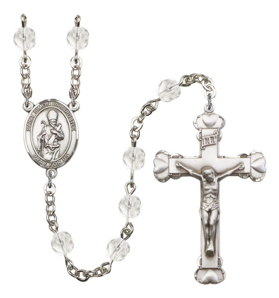 St. Simon the Apostle Birthstone Rosary for Women