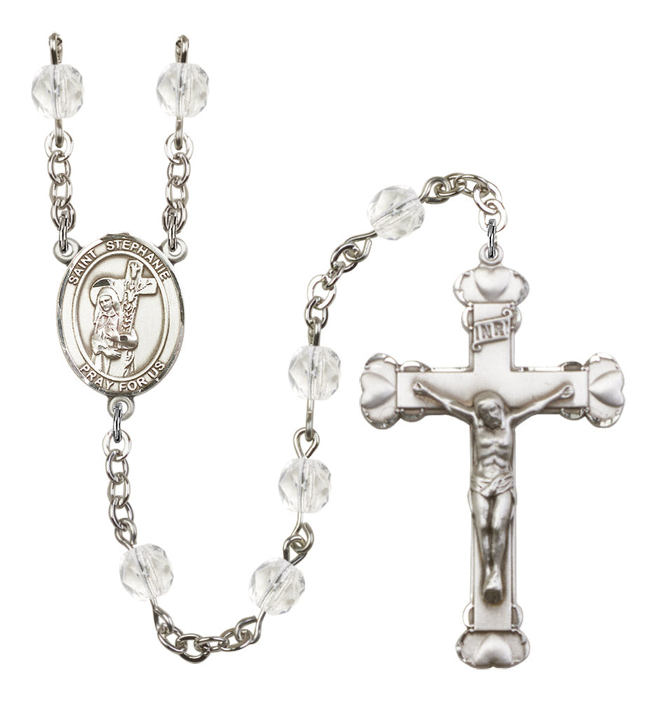 St. Stephanie Birthstone Rosary for Women