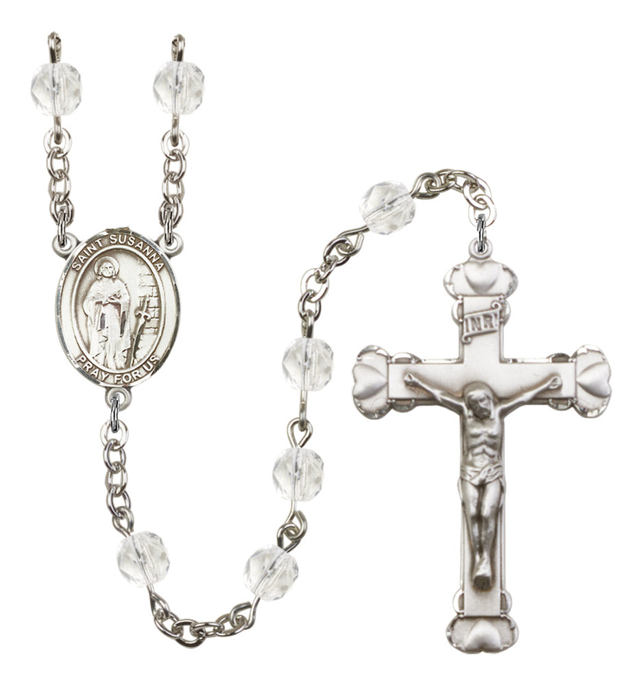 St. Susanna Birthstone Rosary for Women