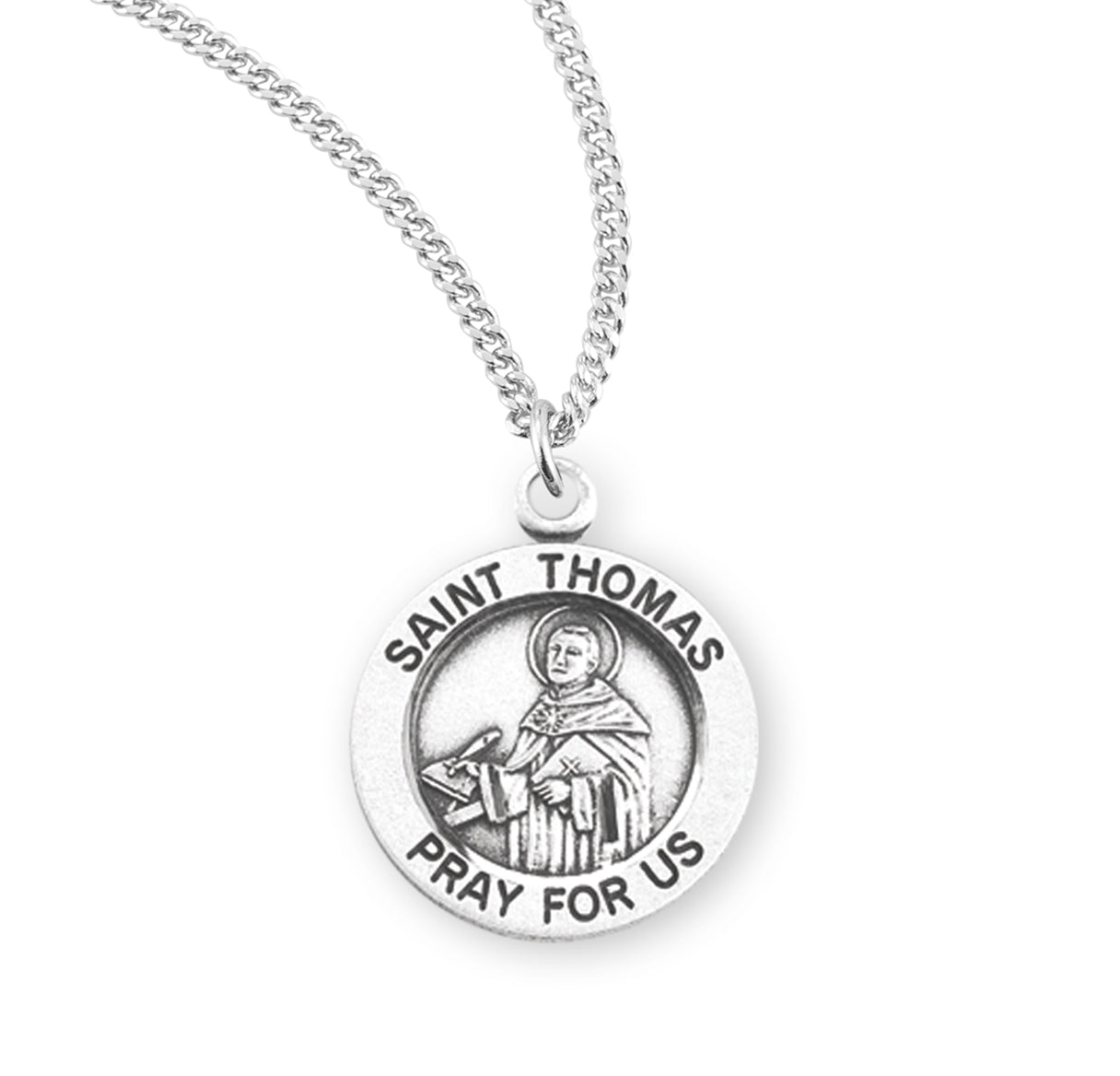 St. Thomas Aquinas Round Medal for Women