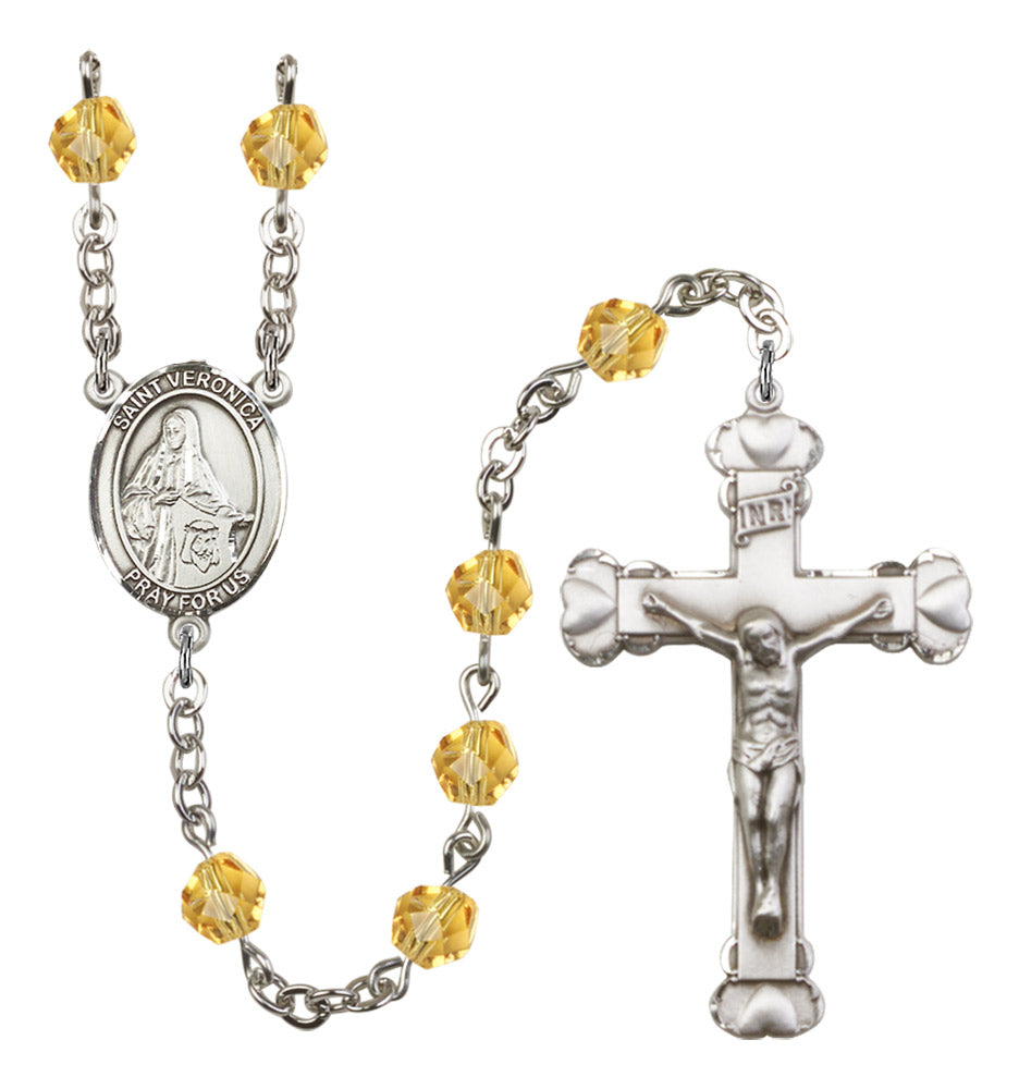 St. Veronica Birthstone Rosary for Women