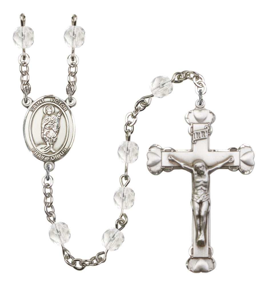St. Victor of Marseilles Birthstone Rosary for Women