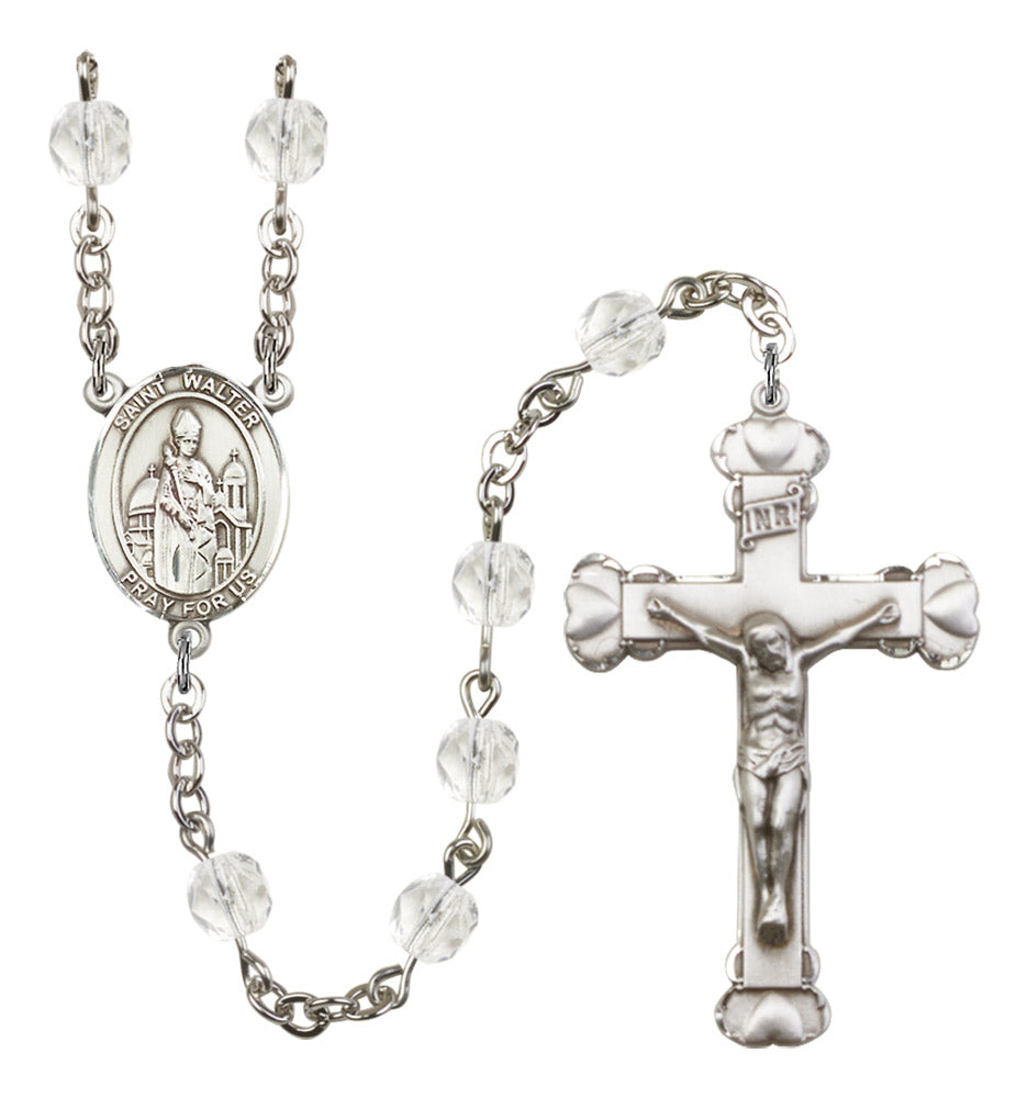 St. Walter of Pontnoise Birthstone Rosary for Women