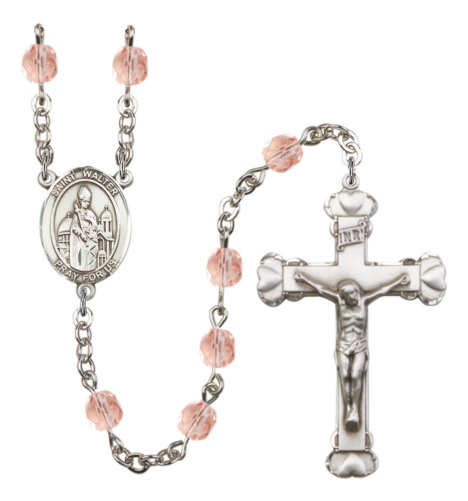 St. Walter of Pontnoise Birthstone Rosary for Women