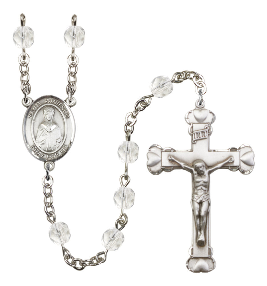 St. Winifred of Wales Birthstone Rosary for Women