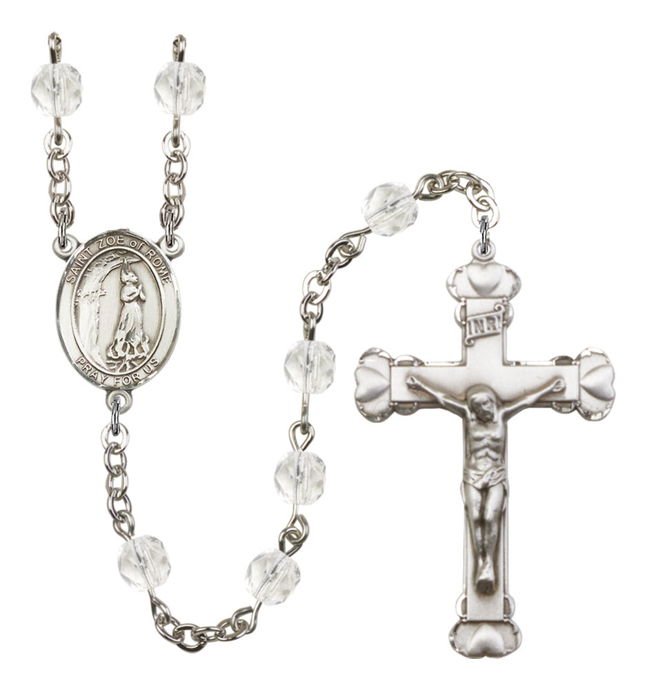 St. Zoe of Rome Birthstone Rosary for Women
