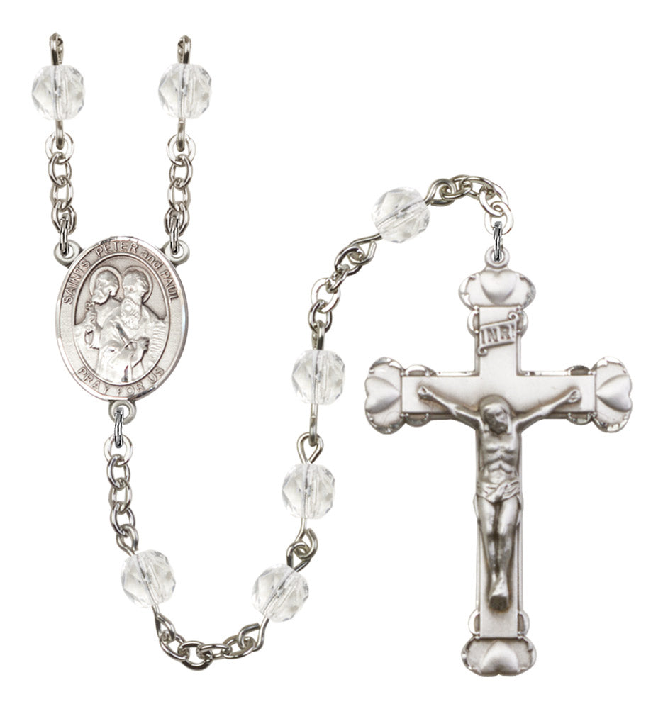 Sts. Peter & Paul Birthstone Rosary for Women