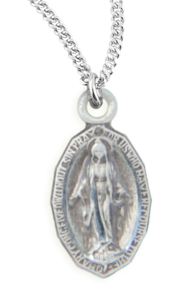 Child Oval Pointed Edge Miraculous Pendant