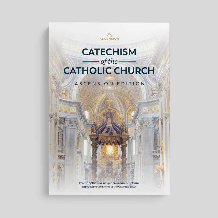 Catechism of the Catholic Church, Ascension Edition – White Leatherlike