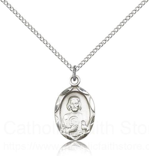 Small Oval St. Jude Medal