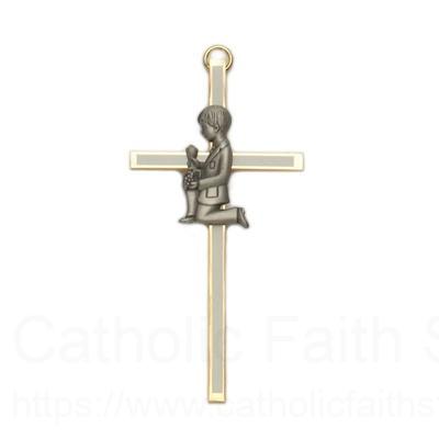 First Communion Cross Boy - 4'H
