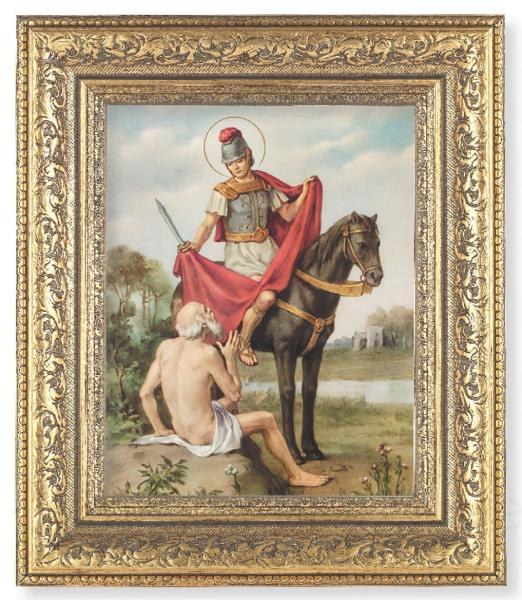 St. Martin of Tours 8x10 Framed Print Under Glass