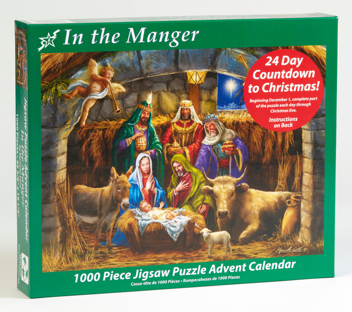 In the Manger Jigsaw Puzzle Advent Calendar
