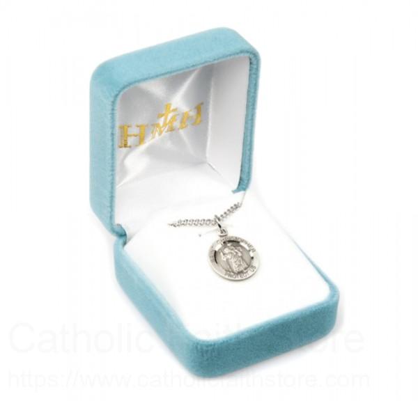 Childs St Christopher Necklace 77974 b