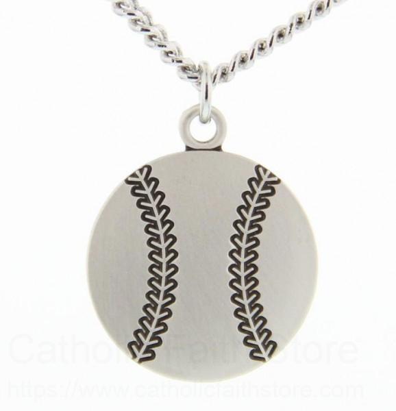 Baseball Mom Heart Sterling Silver Locket Necklace | Kay Outlet