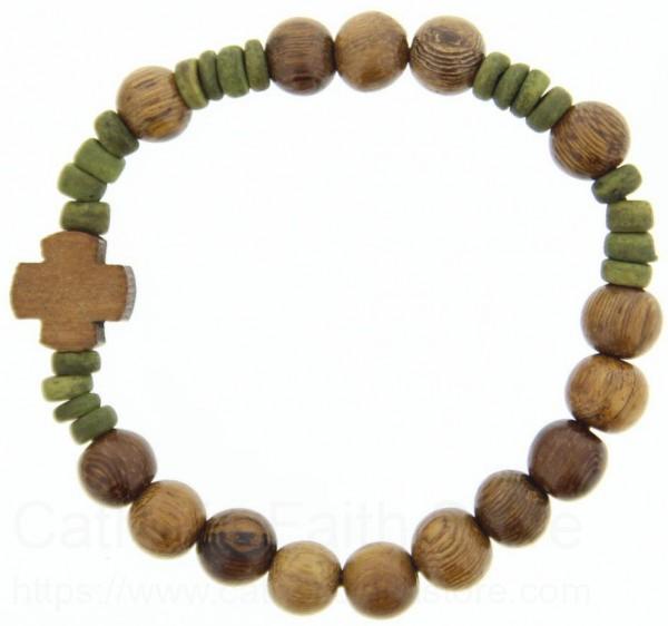 Amazon.com: Sine Cera Tiger Eye & Jujube Wood Adjustable 8mm Rosary Bracelet  : Clothing, Shoes & Jewelry