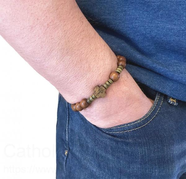 Olive Wood Rosary Bracelet Set | Holy Land Gift Shop | Reviews on Judge.me