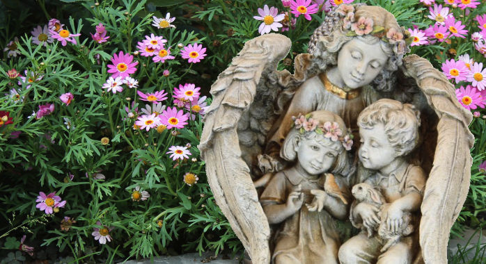 Outdoor Garden Angel Statues Catholic Faith Store