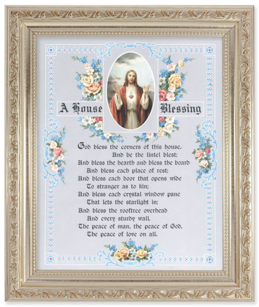 A House Blessing Prayer 8x10 Framed Print Under Glass - #164 Frame
