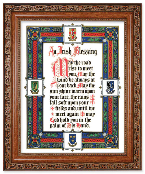 An Irish Blessing 8x10 Framed Print Under Glass - #161 Frame