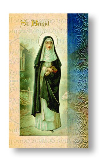 Biography of St. Brigid Pamphlet - 10 per pack - Multi-Color
