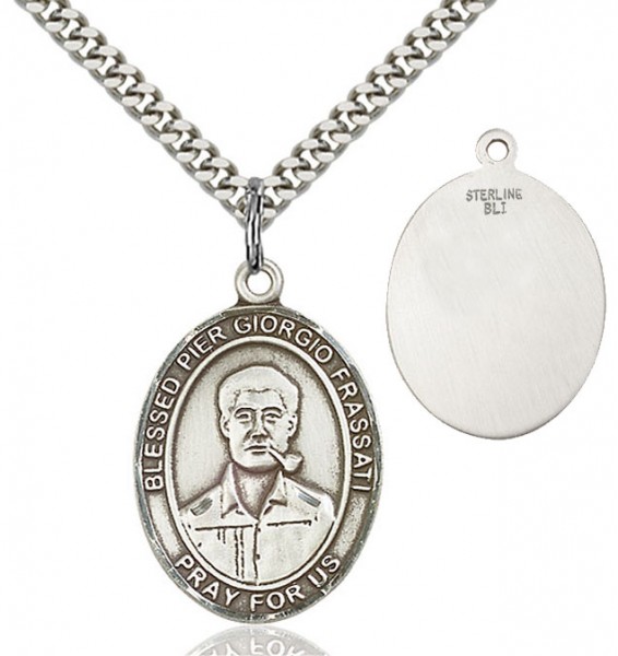 Blessed Pier Giorgio Frassati Medal - Sterling Silver