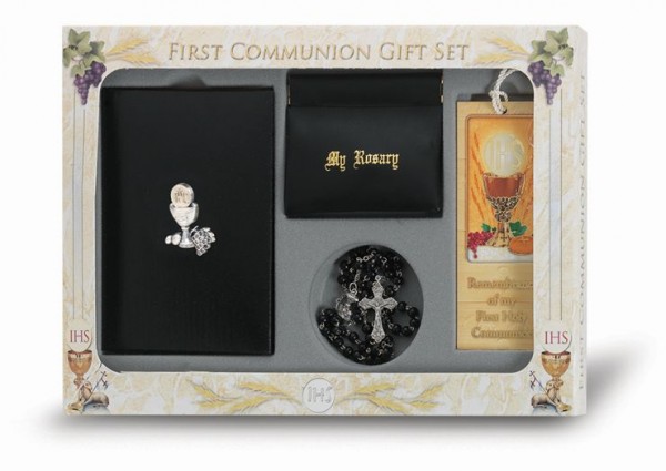 Boy's 6 Piece Chalice Deluxe Communion Gift Set - Multi-Color