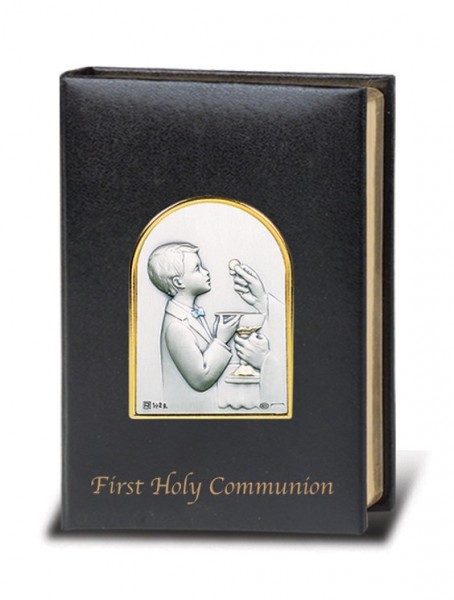 Boys First Communion Missal from Salerni - Black
