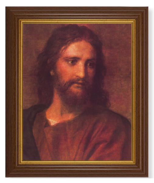 Christ at 33 by Hofmann 8x10 Textured Artboard Dark Walnut Frame - #112 Frame