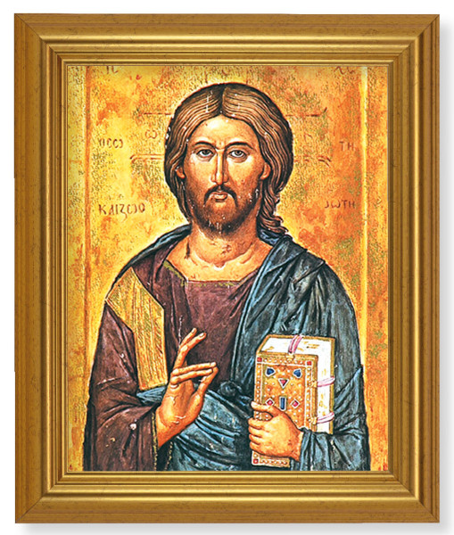 Christ the Teacher 8x10 Framed Print Under Glass - #110 Frame