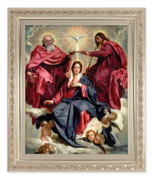 Crowning of Mary 8x10 Framed Print Under Glass - #164 Frame