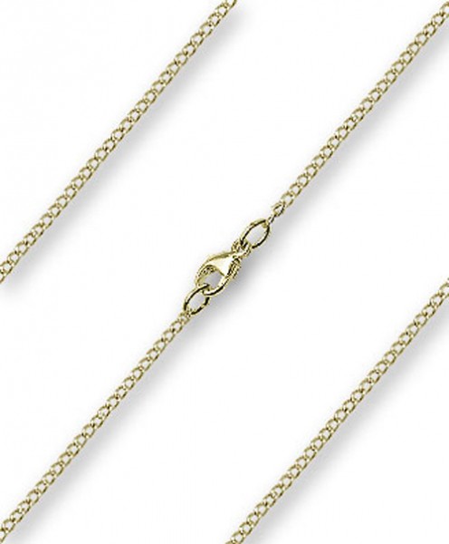 Curb Chain with Clasp Various Lengths and Metals - Gold Filled